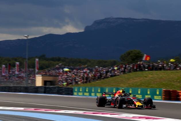 Motorsports: FIA Formula One World Championship WM Weltmeisterschaft 2018, Grand Prix of France, 33 Max Verstappen (NLD, Aston Martin Red Bull Racing), Le Castellet France