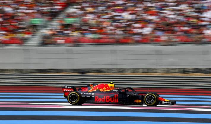 Motorsports: FIA Formula One World Championship WM Weltmeisterschaft 2018, Grand Prix of France, 33 Max Verstappen (NLD, Aston Martin Red Bull Racing), Le Castellet France