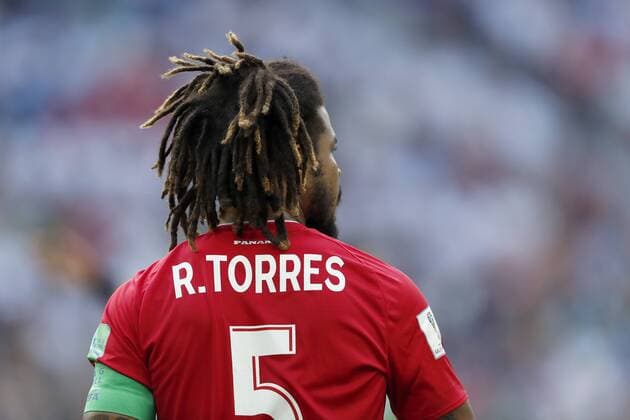Roman Torres of Panama during the 2018 FIFA World Cup WM Weltmeisterschaft Fussball Russia group G match between England and Panama at the Nizhny Novgorod stadium on June 24, 2018 in Nizhny Novgorod, Russia FIFA World Cup 2018 Russia 2017 2018 xVIxVIxImagesx xMauricexvanxSteenxWKxIVx 11316365
