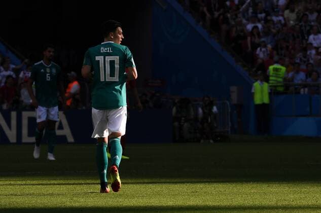 FUSSBALL WM 2018 Vorrunde Gruppe F ------- Suedkorea - Deutschland 27.06.2018 Mesut Oezil (Deutschland)