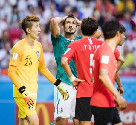Bilder de Tages - SPORT Kazan, 27.06.2018 Mats Hummels (Deutschland) enttäuscht Deutschland - Südkorea