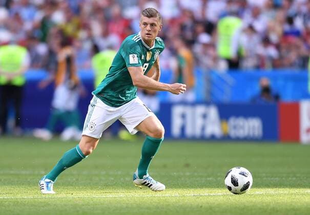 FUSSBALL WM 2018 Vorrunde Gruppe F ------- Suedkorea - Deutschland 27.06.2018 Toni Kroos (Deutschland)