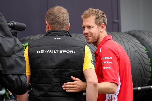 FORMULA 1 - GP of Austria 2018 SPIELBERG,AUSTRIA,28.JUN.18 - MOTORSPORTS, FORMULA 1 - Grand Prix of Austria, Red Bull Ring, preview. Image shows Sebastian Vettel (GER Scuderia Ferrari). GEPAxpictures xChristianxWalgram