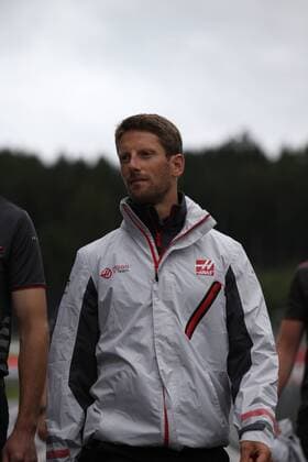 Photo4 LaPresse 28 06 2018 Spielberg, Austria Grand Prix Formula One Austria 2018 In the pic: Romain Grosjean (FRA) Haas F1 Team VF-18  Copyright: xPhoto4 LaPressex