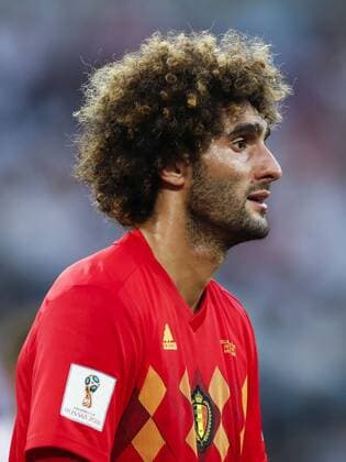 Marouane Fellaini of Belgium during the 2018 FIFA World Cup WM Weltmeisterschaft Fussball Russia group G match between England and Belgium at the Kalingrad stadium on June 28, 2018 in Kaliningrad, Russia FIFA World Cup 2018 Russia 2017 2018 xVIxVIxImagesx xMauricexvanxSteenxWKxIVx 11335726