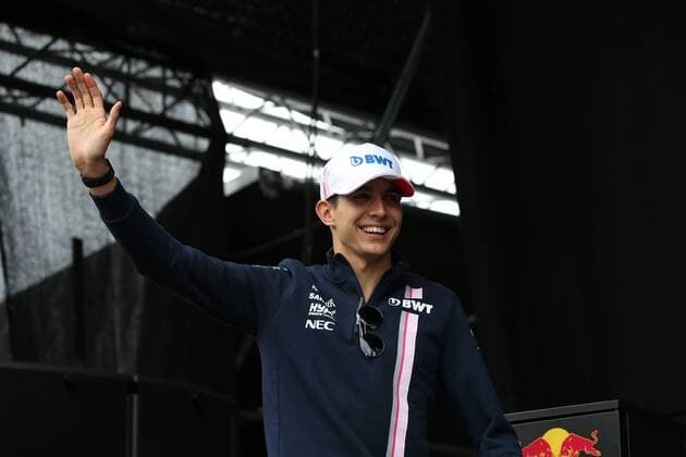 Esteban Ocon, Sahara Force India F1, formula 1 GP, Austria in Spielberg, 29.06.2018 Photo:mspb Jean Petin Esteban Ocon, formula 1 GP, Austria, 2018