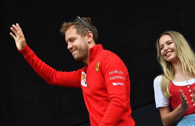 Sebastian Vettel, Scuderia Ferrari, formula 1 GP, Austria in Spielberg, 29.06.2018 Photo:mspb Jerry Andre Sebastian Vettel, formula 1 GP, Austria 2018