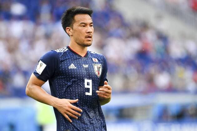 June 28, 2018 - Volgograd, Russia - Shinji Okazaki of Japan during the 2018 FIFA World Cup WM Weltmeisterschaft Fussball Group H match between Japan and Poland at Volgograd Arena in Volgograd, Russia on June 28, 2018 Japan v Poland: Group H - 2018 FIFA World Cup Russia  - ZUMAn230 20180628_zaa_n230_250 Copyright: xAndrewxSurmax