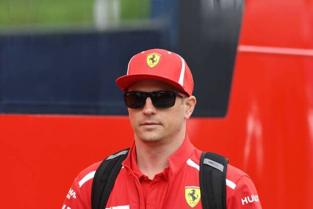 Kimi Raikkonen (Scuderia Ferrari) kommt morgens ins Fahrerlager, Formel 1 Grosser Preis von Oesterreich, Red Bull Ring, 29.06.2018, Formel 1 Grosser Preis von Oesterreich, Red Bull Ring, 29.06.2018 Spielberg Copyright: xEIBNER Florian_Schustx EP_SCHUST