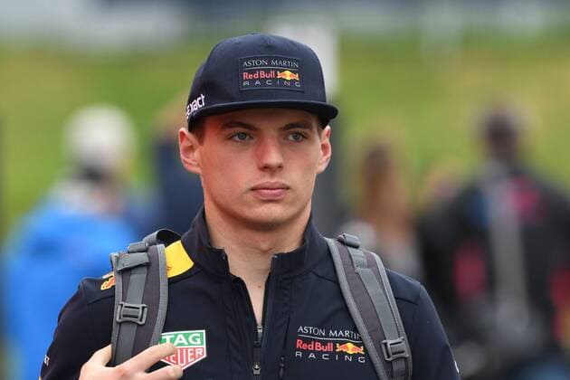 Max Verstappen (Aston Martin Red Bull Racing) kommt morgens ins Fahrerlager, Formel 1 Grosser Preis von Oesterreich, Red Bull Ring, 29.06.2018, Formel 1 Grosser Preis von Oesterreich, Red Bull Ring, 29.06.2018 Spielberg Copyright: xEIBNER Florian_Schustx EP_SCHUST