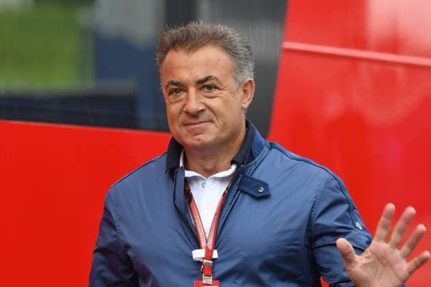 Jean Alesi kommt morgens ins Fahrerlager, Formel 1 Grosser Preis von Oesterreich, Red Bull Ring, 29.06.2018, Formel 1 Grosser Preis von Oesterreich, Red Bull Ring, 29.06.2018 Spielberg Copyright: xEIBNER Florian_Schustx EP_SCHUST