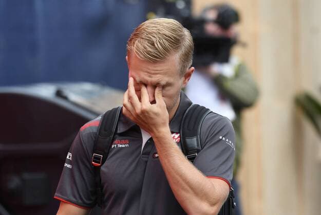 Kevin Magnussen (Haas F1 Team) kommt morgens ins Fahrerlager, Formel 1 Grosser Preis von Oesterreich, Red Bull Ring, 29.06.2018, Formel 1 Grosser Preis von Oesterreich, Red Bull Ring, 29.06.2018, Fahrerlager, Portrait Spielberg Copyright: xEIBNER Florian_Schustx EP_SCHUST