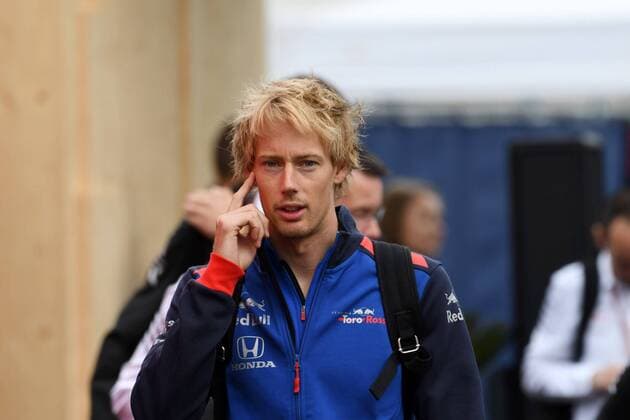 Brendon Hartley (Red Bull Toro Rosso Honda) kommt morgens ins Fahrerlager, Formel 1 Grosser Preis von Oesterreich, Red Bull Ring, 29.06.2018, Formel 1 Grosser Preis von Oesterreich, Red Bull Ring, 29.06.2018 Spielberg Copyright: xEIBNER Florian_Schustx EP_SCHUST