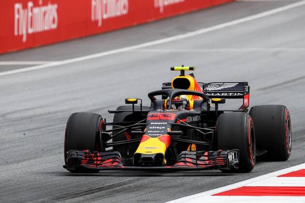 FORMULA 1 - GP of Austria 2018 SPIELBERG,AUSTRIA,29.JUN.18 - MOTORSPORTS, FORMULA 1 - Grand Prix of Austria, Red Bull Ring, free practice. Image shows Max Verstappen (NED Red Bull Racing). GEPAxpictures xMaticxKlansek