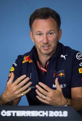 FORMULA 1 - GP of Austria 2018 SPIELBERG,AUSTRIA,29.JUN.18 - MOTORSPORTS, FORMULA 1 - Grand Prix of Austria, Red Bull Ring, free practice. Image shows team principal Christian Horner (Red Bull Racing). GEPAxpictures xDanielxGoetzhaber