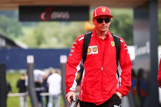 FORMULA 1 - GP of Austria 2018 SPIELBERG,AUSTRIA,29.JUN.18 - MOTORSPORTS, FORMULA 1 - Grand Prix of Austria, Red Bull Ring, free practice. Image shows Kimi Raikkoenen (FIN Ferrari). GEPAxpictures xDanielxGoetzhaber