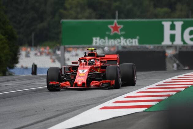 Kimi Raikkonen (Scuderia Ferrari), Formel 1 Grosser Preis von Oesterreich, Red Bull Ring, 28.06.2018, Formel 1 Grosser Preis von Oesterreich, Red Bull Ring, 28.06.2018 Spielberg Copyright: xEIBNER Florian_Schustx EP_SCHUST