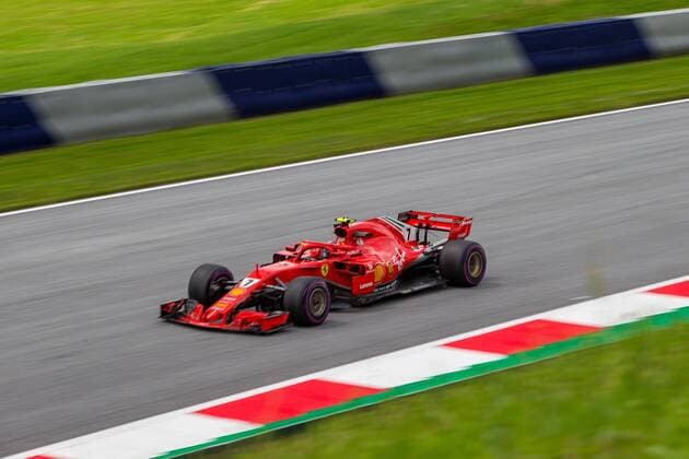28.06.2018, Red Bull Ring, Spielberg, AUT, FIA, Formel 1, Grosser Preis von Oesterreich, Training, im Bild Kimi Raeikkoenen (FIN, Scuderia Ferrari) Finnish Formula One driver Kimi Raeikkoenen of Scuderia Ferrari during training of the Austrian FIA Formula One Grand Prix at the Red Bull Ring in Spielberg, France on 2018 06 28. Spielberg