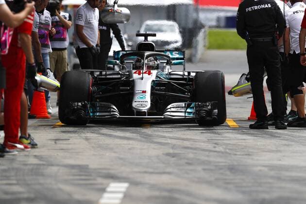 Motorsports: FIA Formula One World Championship WM Weltmeisterschaft 2018, Grand Prix of Austria, 44 Lewis Hamilton (GBR, Mercedes AMG Petronas Motorsport), Spielberg Austria