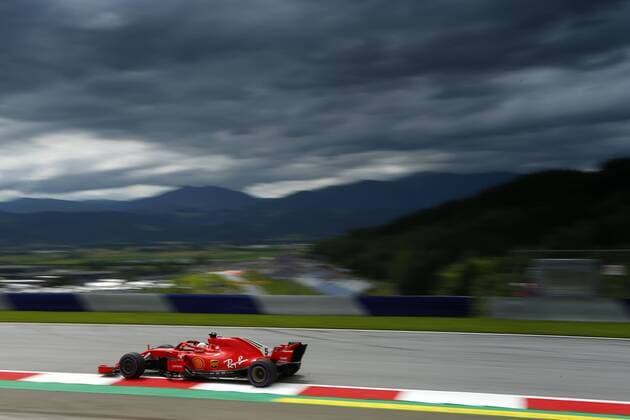 Motorsports: FIA Formula One World Championship WM Weltmeisterschaft 2018, Grand Prix of Austria, 5 Sebastian Vettel (GER, Scuderia Ferrari), Spielberg Austria