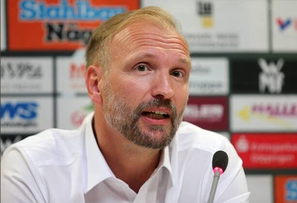BAU 29.06.2018 Göppingen Handball Frisch Auf! Göppingen PK Hartmut Mayerhoffer wird als Trainer vorgestellt