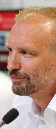 BAU 29.06.2018 Göppingen Handball Frisch Auf! Göppingen PK Hartmut Mayerhoffer wird als Trainer vorgestellt, vorn Trainer Hartmut Mayerhoffer