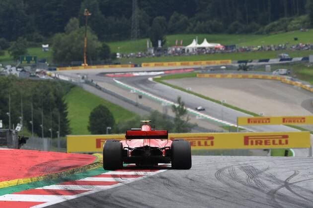 Kimi Raikkonen (Scuderia Ferrari), Formel 1 Grosser Preis von Oesterreich, Red Bull Ring, 28.06.2018, Formel 1 Grosser Preis von Oesterreich, Red Bull Ring, 28.06.2018 Spielberg Copyright: xSchustx Eibner-Pressefotox EP_Schust