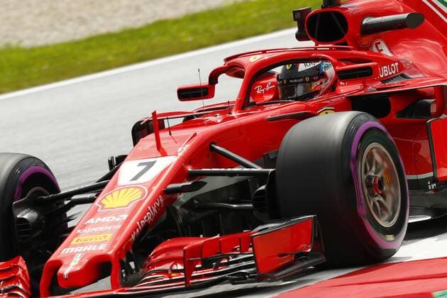 Motorsports: FIA Formula One World Championship WM Weltmeisterschaft 2018, Grand Prix of Austria, 7 Kimi Raikkonen (FIN, Scuderia Ferrari), Spielberg Austria