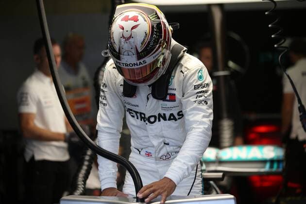Photo4 LaPresse 29 06 2018 Spielberg, Austria Grand Prix Formula One Austria 2018 In the pic: free Practice 1, Lewis Hamilton (GBR) Mercedes AMG F1 W09  Copyright: xPhoto4 LaPressex