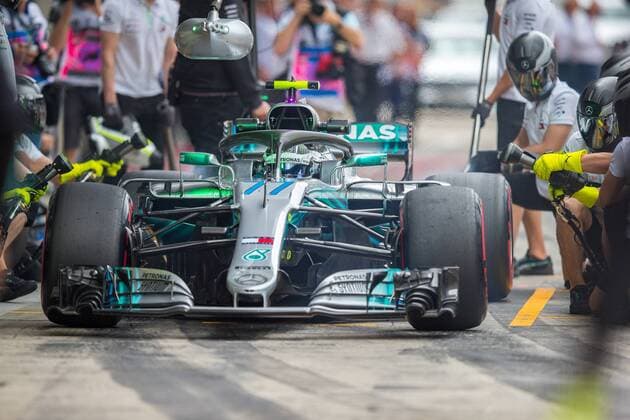 29.06.2018, Red Bull Ring, Spielberg, AUT, FIA, Formel 1, Grosser Preis von Oesterreich, Training, im Bild Valtteri Bottas (FIN, Mercedes) Finnish Formula One driver Valtteri Bottas of Mercedes during training of the Austrian FIA Formula One Grand Prix at the Red Bull Ring in Spielberg, France on 2018 06 29. Spielberg