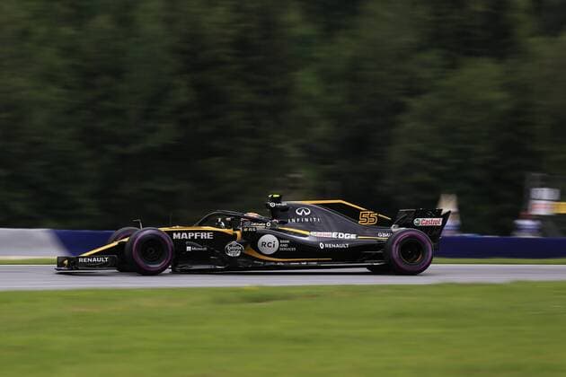 29th June 2018, Red Bull Ring, Spielberg, Austria; Austrian Formula One Grand Prix, Friday free practice; Renault F1 Team, Carlos Sainz  ActionPlus12042538 Octane
