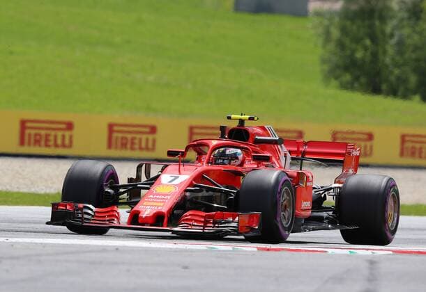 Kimi Raiikkoenen, Scuderia Ferrari, formula 1 GP, Austria in Spielberg, 29.06.2018 Photo:mspb Jean Petin Kimi Raikkoenen, formula 1 GP, Austria 2018