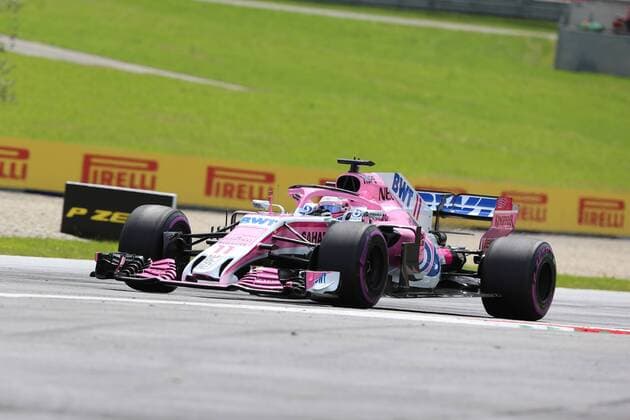 Sergio Perez, Sahara Force India F1, formula 1 GP, Austria in Spielberg, 29.06.2018 Photo:mspb Jean Petin Sergio Perez, formula 1 GP, Austria 2018
