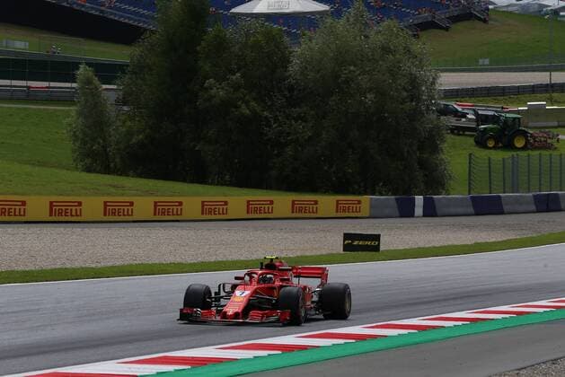 Kimi Raiikkoenen, Scuderia Ferrari, formula 1 GP, Austria in Spielberg, 29.06.2018 Photo:mspb Jean Petin Kimi Raikkoenen, formula 1 GP, Austria 2018