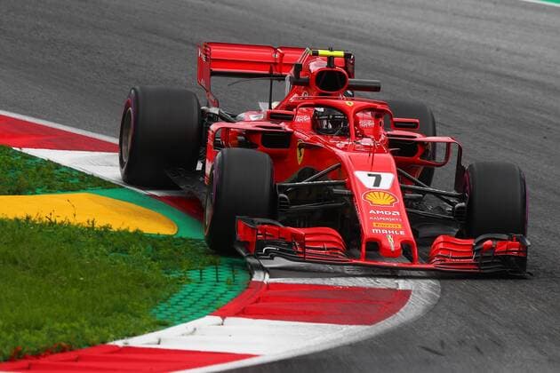 Kimi Raikkonen Ferrari Zeltweg 29-06-2018 GP Austria Formula 1 Championship 2018 Practice - Prove Foto Federico Basile Insidefoto federicoxbasile