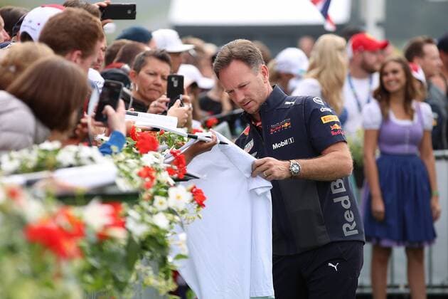 FORMULA 1 - GP of Austria 2018 SPIELBERG,AUSTRIA,30.JUN.18 - MOTORSPORTS, FORMULA 1 - Grand Prix of Austria, Red Bull Ring, free practice. Image shows team principal Christian Horner (Red Bull Racing). GEPAxpictures xChristianxWalgram