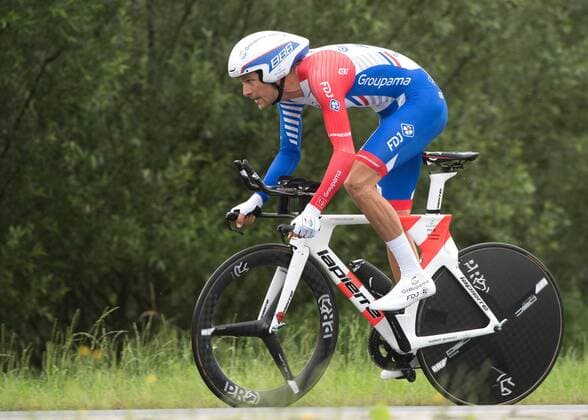 29.06.2018, Stephanshart, AUT, Rad Zeitfahren Staatsmeisterschaft 2018, Elite Herren, im Bild Georg Preidler (AUT, Groupama - FDJ) during cycling timetrail championship, Stephanshart, Austria on 2018 06 29. Stephanshart