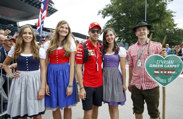 Motorsports: FIA Formula One World Championship WM Weltmeisterschaft 2018, Grand Prix of Austria, 5 Sebastian Vettel (GER, Scuderia Ferrari), Spielberg Austria