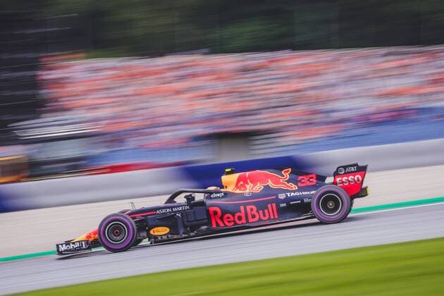 30.06.2018, Red Bull Ring, Spielberg, AUT, FIA, Formel 1, Grosser Preis von Oesterreich, Training, im Bild Max Verstappen (NED, Red Bull Racing) Dutch Formula One driver Max Verstappen of Red Bull Racing during training of the Austrian FIA Formula One Grand Prix at the Red Bull Ring in Spielberg, Spielberg