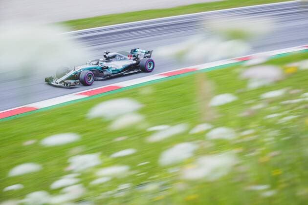 30.06.2018, Red Bull Ring, Spielberg, AUT, FIA, Formel 1, Grosser Preis von Oesterreich, Training, im Bild Lewis Hamilton (GBR, Mercedes) British Formula One driver Lewis Hamilton of Mercedes during training of the Austrian FIA Formula One Grand Prix at the Red Bull Ring in Spielberg, Spielberg
