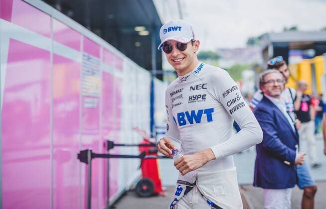 30.06.2018, Red Bull Ring, Spielberg, AUT, FIA, Formel 1, Grosser Preis von Oesterreich, Training, im Bild Esteban Ocon (FRA, Force India) French Formula One driver Esteban Ocon of Force India during training of the Austrian FIA Formula One Grand Prix at the Red Bull Ring in Spielberg, Spielberg