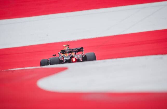Sport-Bilder des Tages 30.06.2018, Red Bull Ring, Spielberg, AUT, FIA, Formel 1, Grosser Preis von Oesterreich, Training, im Bild Max Verstappen (NED, Red Bull Racing) Dutch Formula One driver Max Verstappen of Red Bull Racing during training of the Austrian FIA Formula One Grand Prix at the Red Bull Ring in Spielberg, Spielberg