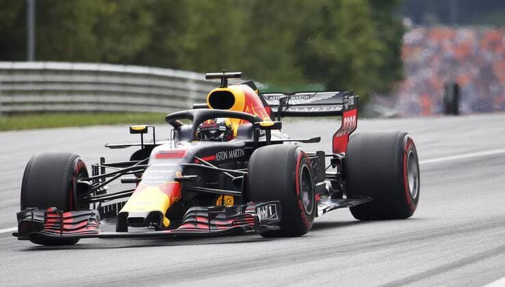 FORMULA 1 - GP of Austria 2018 SPIELBERG,AUSTRIA,30.JUN.18 - MOTORSPORTS, FORMULA 1 - Grand Prix of Austria, Red Bull Ring, free practice. Image shows Max Verstappen (NED Red Bull Racing). GEPAxpictures xWolfgangxGrebien