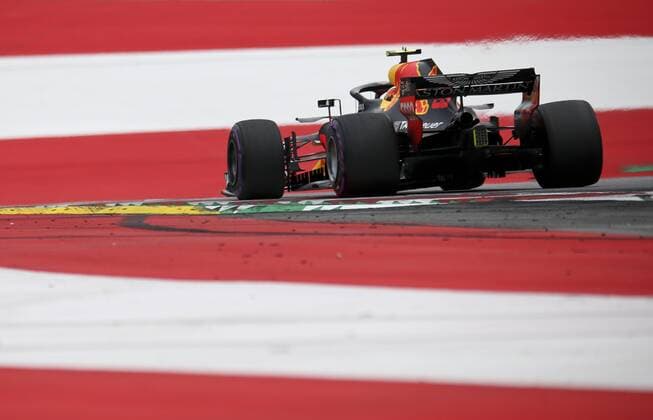 FORMULA 1 - GP of Austria 2018 SPIELBERG,AUSTRIA,30.JUN.18 - MOTORSPORTS, FORMULA 1 - Grand Prix of Austria, Red Bull Ring, free practice. Image shows Max Verstappen (NED Red Bull Racing). GEPAxpictures xWolfgangxGrebien