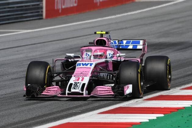 Esteban Ocon (Sahara Force India F1 Team), Formel 1 Grosser Preis von Oesterreich, Red Bull Ring, 01.07.2018.2018, Formel 1 Grosser Preis von Oesterreich, Red Bull Ring, 01.07.2018 Spielberg Copyright: xEIBNER Florian_Schustx EP_SCHUST