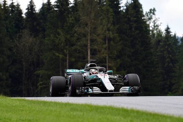 Lewis Hamilton; Mercedes Grand Prix, formula 1 GP, Austria in Spielberg, 01.07.2018 Photo:mspb Jean Petin Lewis Hamilton; formula 1 GP, Austria 2018