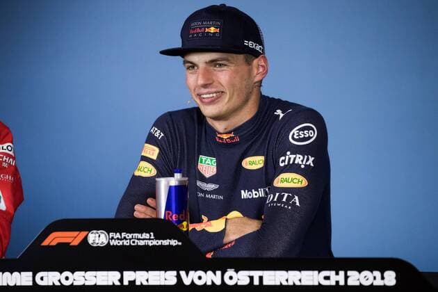 FORMULA 1 - GP of Austria 2018 SPIELBERG,AUSTRIA,01.JUL.18 - MOTORSPORTS - Grand Prix of Austria, Red Bull Ring. Image shows Max Verstappen (NED Red Bull Racing). GEPAxpictures xDanielxGoetzhaber