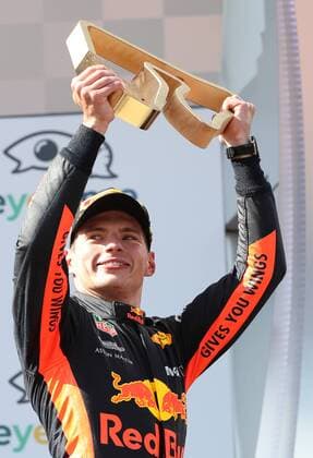 MOTORSPORTS - The Flying Bulls Air Show SPIELBERG,AUSTRIA,01.JUL.18 - MOTORSPORTS - The Flying Bulls Air Show. Image shows Max Verstappen (NED Red Bull Racing). GEPAxpictures xAndreasxPranter