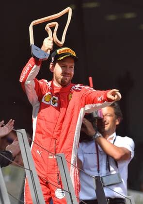 Sebastian Vettel, Scuderia Ferrari, formula 1 GP, Austria in Spielberg, 01.07.2018 Photo:mspb Jerry Andre Sebastian Vettel, formula 1 GP, Austria 2018