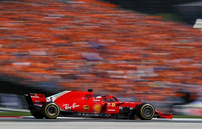 Motorsports: FIA Formula One World Championship WM Weltmeisterschaft 2018, Grand Prix of Austria, 5 Sebastian Vettel (GER, Scuderia Ferrari), Spielberg Austria